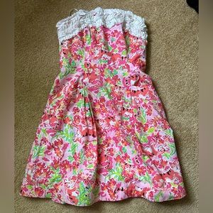 Lily Pulitzer strapless dress